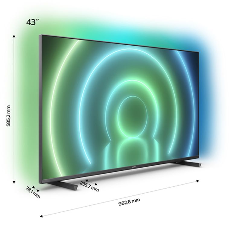 Philips 7900 series 43PUS7906/12 TV 109,2 cm (43") 4K Ultra HD Smart TV Wi-Fi Grigio -SPEDIZIONE IMMEDIATA-_PHILIPS_6_big-image