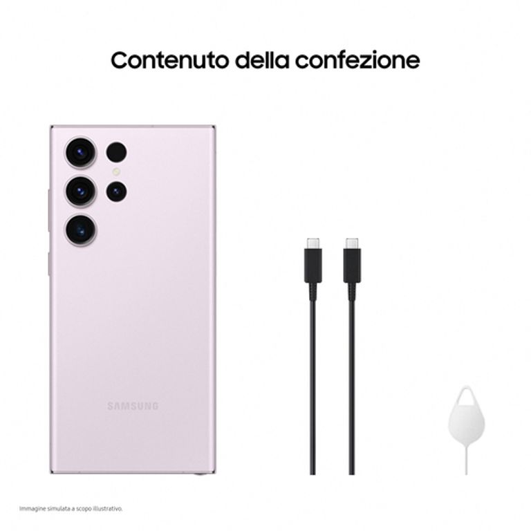 Samsung Galaxy S23 Ultra Display 6.8'' Dynamic AMOLED 2X, Fotocamera 200MP, RAM 8GB, 256GB, 5.000 mAh, Lavender Garanzia Italia -SPEDIZIONE IN 24 ORE-_SAMSUNG_7_big-image