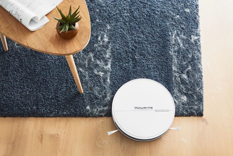 Rowenta Explorer RR7427 Serie 60, Robot Aspirapolvere, Alto 6 cm, Navigazione Metodica, Spazzola Animal Care, Panno Lavapavimenti, Wi-Fi, Compatibile con Assistenti Vocali, Alexa, Anti-Allergy, Bianco_ROWENTA_28_big-image