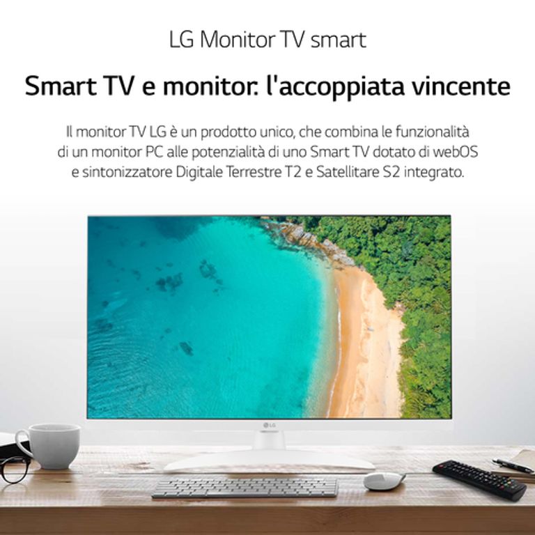 LG 27TQ615S Monitor TV 27" smart webOS 22 FULL HD Wi-Fi NOVITÀ 2022 Bianco_LG_8_big-image