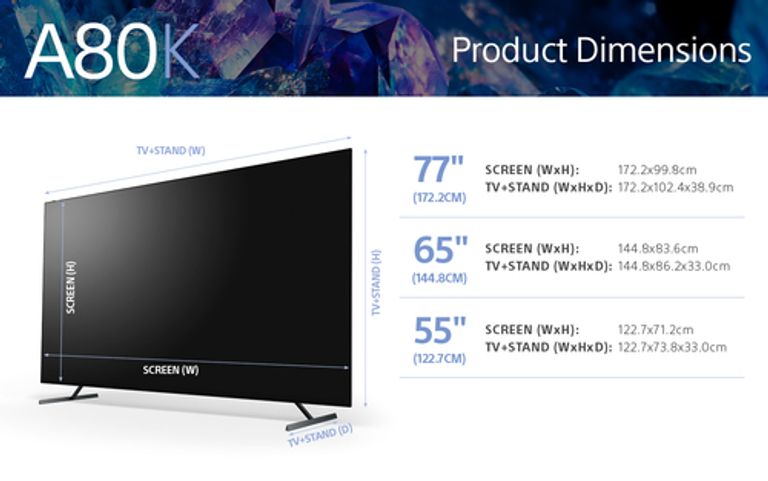 Sony XR-77A80K – 77”- BRAVIA XR™ - OLED – 4K Ultra HD – High Dynamic Range (HDR) – Smart TV (Google TV) - Modello 2022_SONY_9_big-image