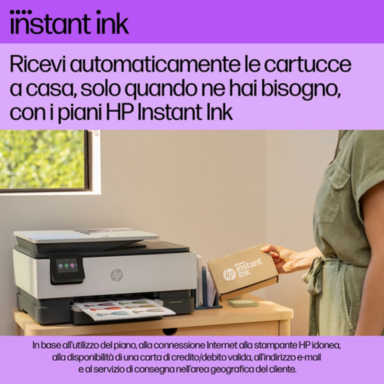 HP OfficeJet Pro Stampante multifunzione HP 8135e, Colore, Stampante per Casa, Stampa, copia, scansione, fax, idonea a HP Instant Ink; alimentatore automatico di documenti; touchscreen; Modalità silenziosa; Stampa tramite VPN con HP+_HP_13_big-image