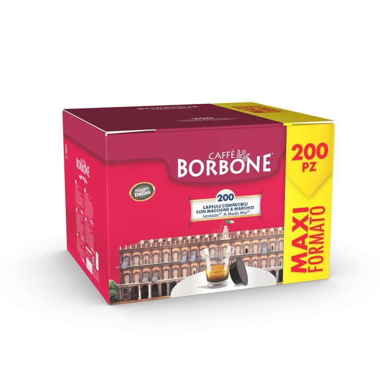 Caffè Borbone AMSNERADECISA4X50N Capsule caffè 200 pz_CAFFÈ BORBONE_0_big-image