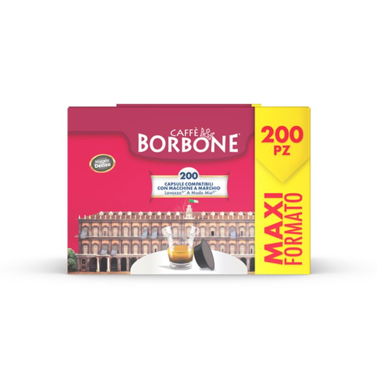 Caffè Borbone AMSNERADECISA4X50N Capsule caffè 200 pz_CAFFÈ BORBONE_1_big-image