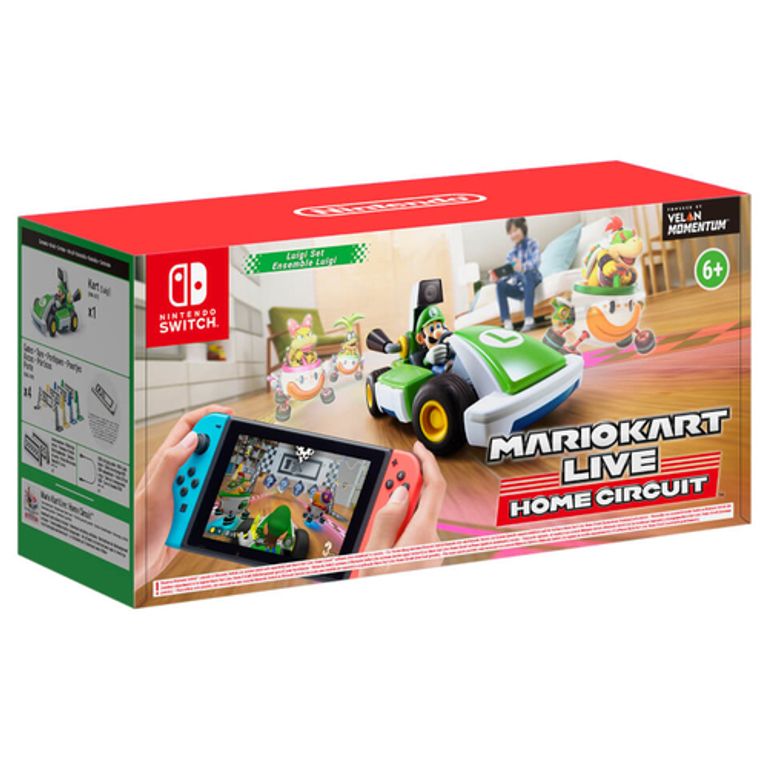 Nintendo Mario Kart Live: Home Circuit Luigi Set modellino radiocomandato (RC) Ideali alla guida Motore elettrico_NINTENDO_1_big-image