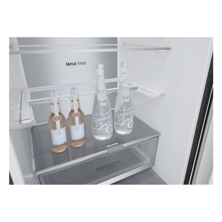 LG GBV7280DEV Frigorifero combinato, Classe D, 387L, Fresh Converter, Porte piatte, Nero_LG_20_big-image