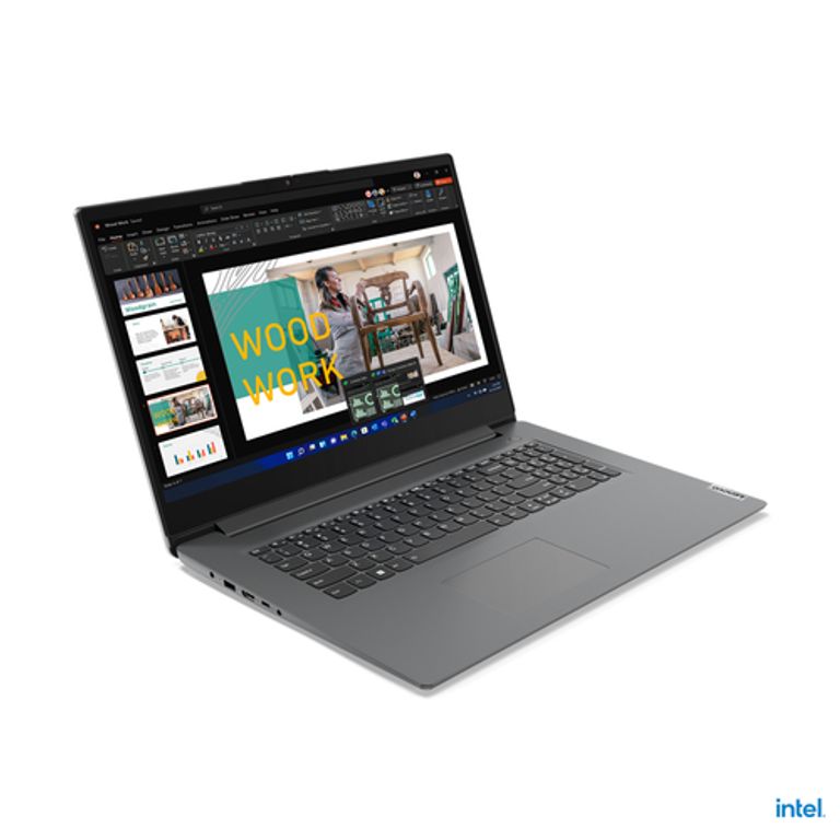 Lenovo V V17 Intel® Core™ i7 i7-1355U Computer portatile 43,9 cm (17.3") Full HD 16 GB DDR4-SDRAM 512 GB SSD Wi-Fi 6 (802.11ax) Windows 11 Pro Grigio_LENOVO_4_big-image