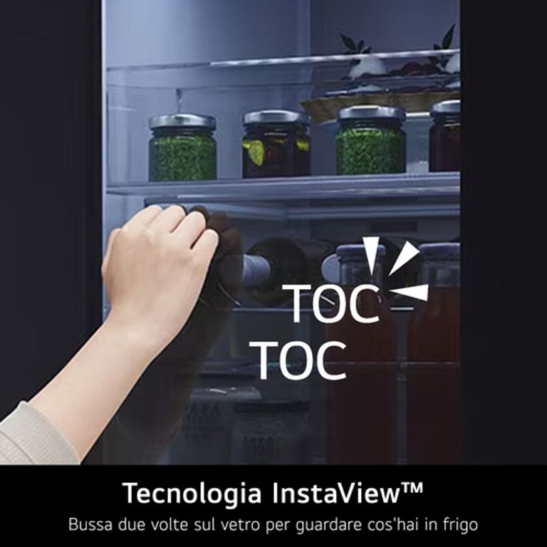 LG InstaView GMG860EPBE Frigorifero Multidoor Slim , Classe E, 508L, Wi-Fi, UVnano, Nero_LG_5_big-image