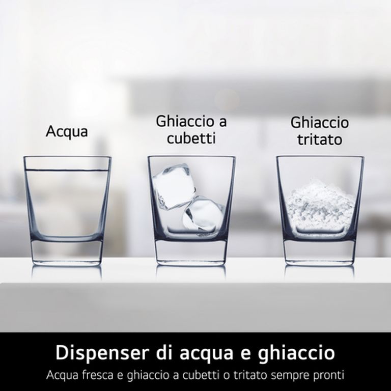 LG GSLV70PZTD Frigorifero Side-by-Side, Classe D, 635L, Wi-Fi, Con allaccio, Inox_LG_5_big-image