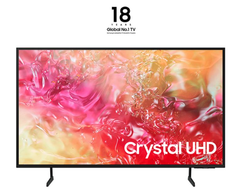 Samsung TV Crystal UHD 4K 55” UE55DU7170UXZT Smart TV Wi-Fi Black 2024, Processore Crystal 4K, 4K Upscaling, Slim Look Design, OTS Lite_SAMSUNG_0_big-image