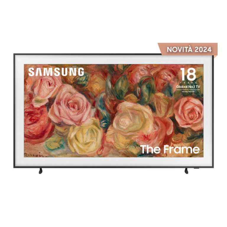 Samsung TV QLED 4K 55” QE55LS03DAUXZT Smart TV Wi-Fi Black 2024, Matte Display, Processore Quantum 4K, Modern Frame Design, Dolby Atmos_SAMSUNG_2_big-image