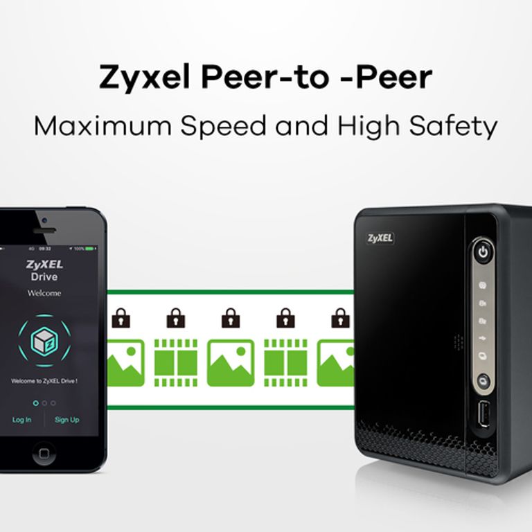 Zyxel NAS326 NAS Mini Tower Collegamento ethernet LAN Nero_ZYXEL_5_big-image