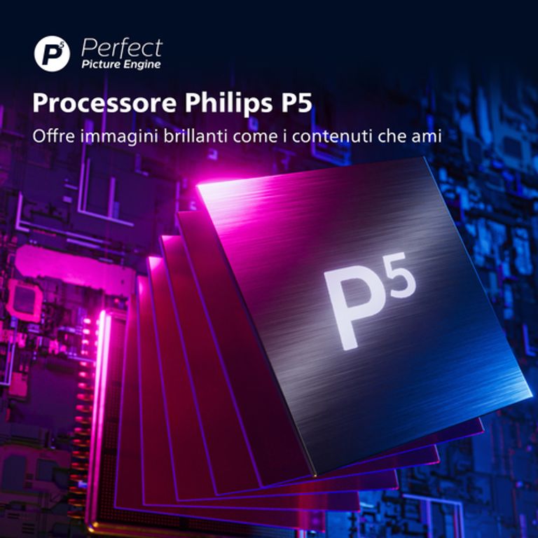 Philips AMBILIGHT tv the one 43" Android TV UHD 4K 43PUS8887, Processore P5, HDR10+ e Dolby Vision, Ready for Gaming 120Hz, Smart TV, Dolby Atmos, NOVITÀ 2022_PHILIPS_4_big-image