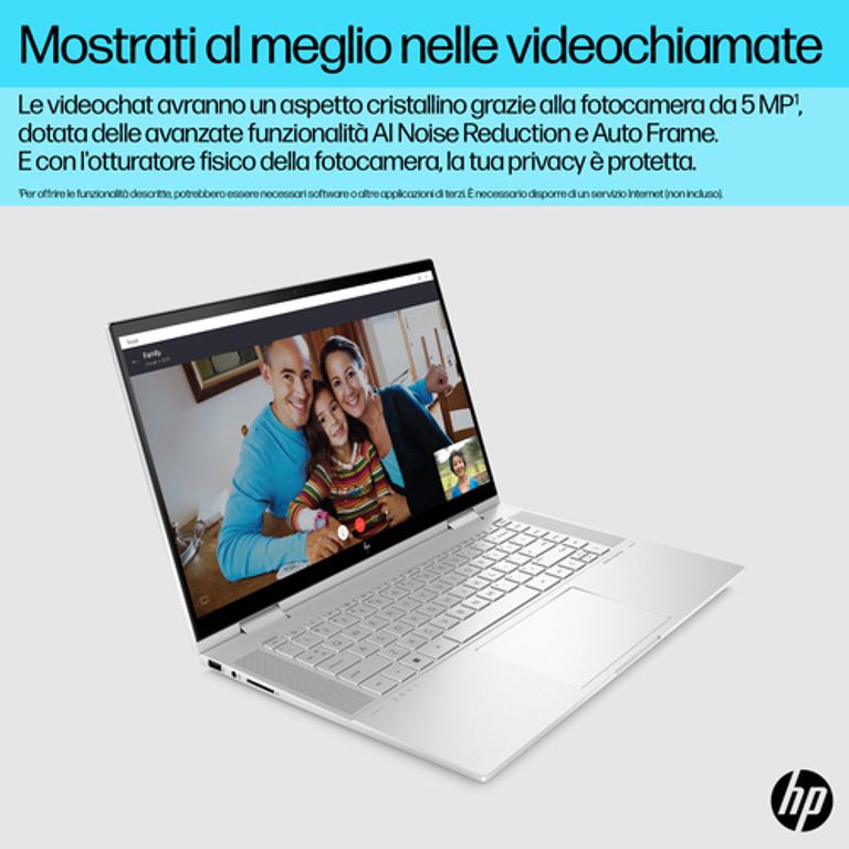 HP ENVY x360 15-ew0006nl i7-1260P Ibrido (2 in 1) 39,6 cm (15.6") Touch screen Full HD Intel(R) Core? i7 16 GB DDR4-SDRAM 1000 GB SSD Wi-Fi 6E (802.11ax) Windows 11 Home Nero_HP_33_big-image