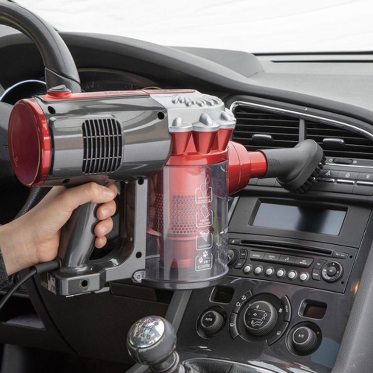 Ariete 2761 Handy Force, Scopa elettrica e aspirabriciole, Senza sacco, 600 Watt, Capacità Serbatoio 0,5 L, Kit accessori, Rosso -SPEDIZIONE IMMEDIATA-_ARIETE_1_big-image