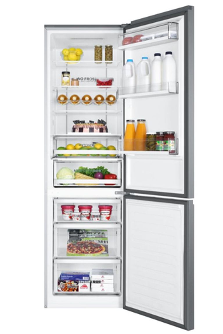 Haier 2D 60 Serie 5 C3FE837CGJ frigorifero con congelatore Libera installazione 377 L D Titanio, Argento_HAIER_2_big-image