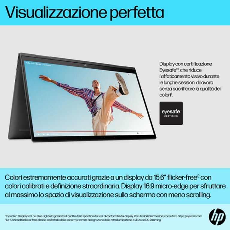 HP ENVY x360 15-ew0006nl i7-1260P Ibrido (2 in 1) 39,6 cm (15.6") Touch screen Full HD Intel(R) Core? i7 16 GB DDR4-SDRAM 1000 GB SSD Wi-Fi 6E (802.11ax) Windows 11 Home Nero_HP_21_big-image