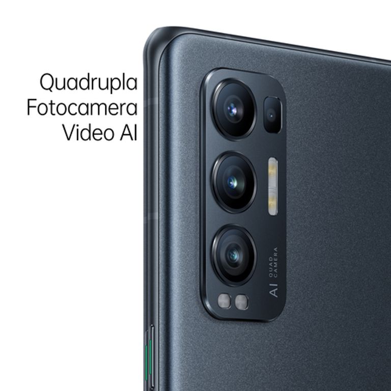 OPPO Find X3 Neo Smartphone 5G, Qualcomm865, Display 6.55''FHD+AMOLED, 4 Fotocamere 50MP, RAM 12GB ESPANDIBILE FINO A 19GB+ROM 256GB, 4500mAh, WiFi 6, Dual Sim, [Versione Italiana], Colore Starlight Black_OPPO_2_big-image