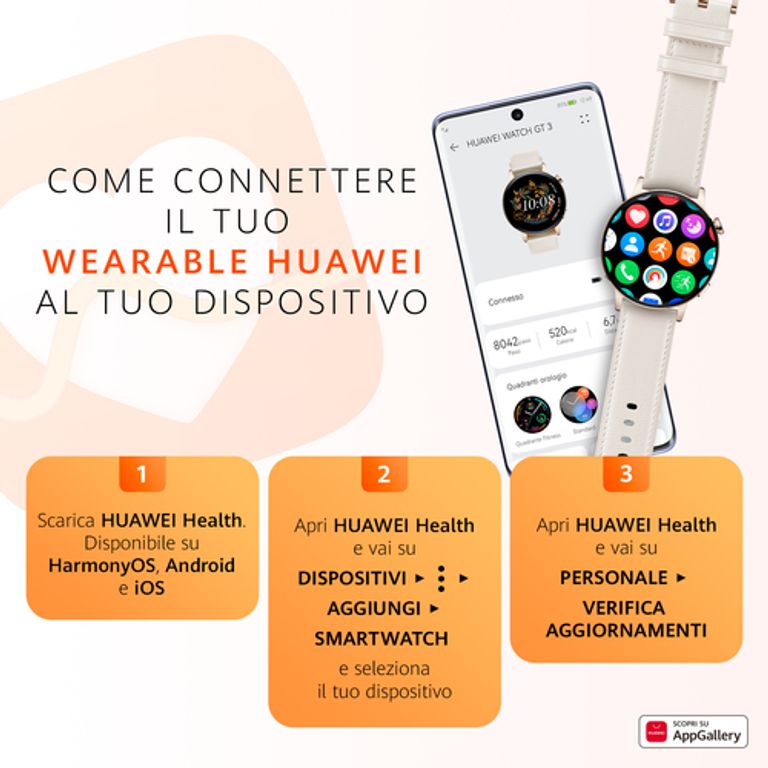 Huawei WATCH GT 3 Pro 3,35 cm (1.32") AMOLED 43 mm 4G Bianco GPS (satellitare)_HUAWEI_9_big-image