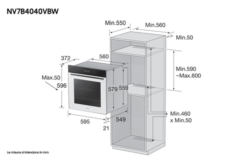 Samsung Forno Multifunzione Serie 4 76L NV7B4040VBW_SAMSUNG_7_big-image