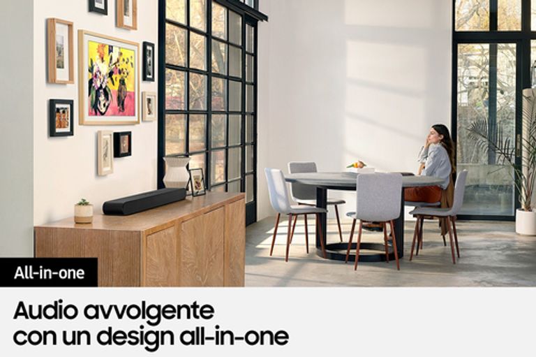 Samsung Soundbar HW-S60B/ZF 5 canali 200W 2022, audio 3D wireless ottimizzato, suono bilanciato e uniforme, music mode_SAMSUNG_10_big-image