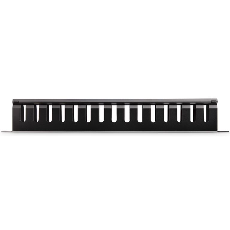 StarTech.com Pannello Gestione Cavi 1U Orizzontale per armadi rack 19" - Pannello passacavi orizzontale con fessure e coperchio - Sistema di gestione cavi/canalina per rack 19 pollici_STARTECH.COM_2_big-image