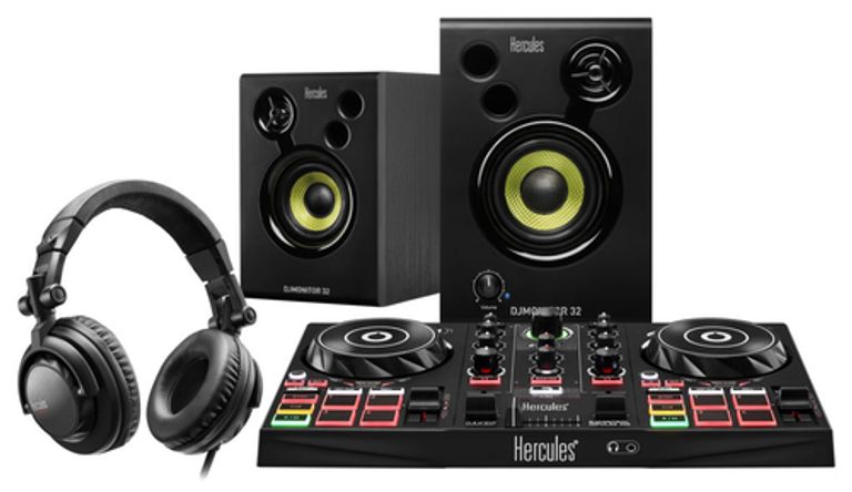 Hercules DJLearning Kit Mixer con controllo DVS (Digital Vinyl System) Nero_HERCULES_0_big-image