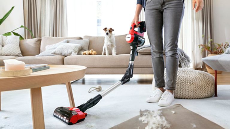 Bosch BCS711PET scopa elettrica Batteria Secco Senza sacchetto 0,3 L Nero, Rosso 3 Ah_BOSCH_25_big-image