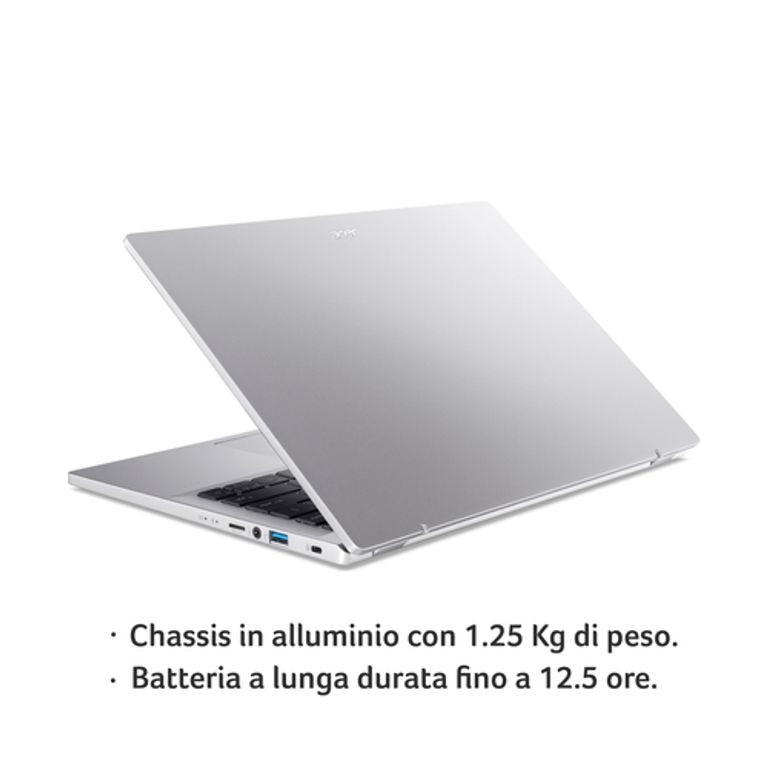 Acer Swift Go 14 SFG14-71T-70HC Computer portatile 35,6 cm (14") Touch screen WUXGA Intel® Core™ i7 i7-13700H 16 GB DDR5-SDRAM 512 GB SSD Wi-Fi 6E (802.11ax) Windows 11 Home Argento_ACER_3_big-image