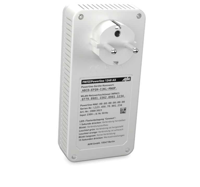 FRITZ!Powerline 1240 AX WLAN Set 1200 Mbit/s Collegamento ethernet LAN Wi-Fi Bianco 2 pz_AVM_5_big-image