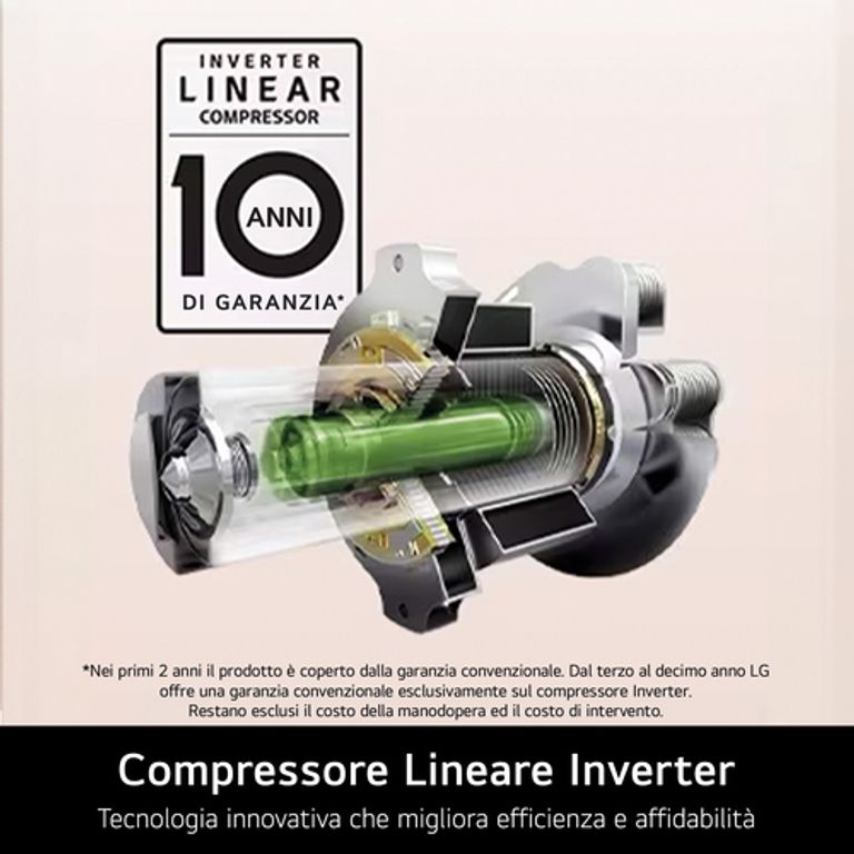 LG GSLV70PZTD Frigorifero Side-by-Side, Classe D, 635L, Wi-Fi, Con allaccio, Inox_LG_6_big-image