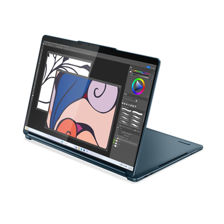 Lenovo Yoga Book 9 13IMU9 Intel Core Ultra 7 155U Ibrido (2 in 1) 33,8 cm (13.3") Touch screen 2.8K 32 GB LPDDR5x-SDRAM 1 TB SSD Wi-Fi 6E (802.11ax) Windows 11 Home Colore foglia di tè_LENOVO_3_big-image