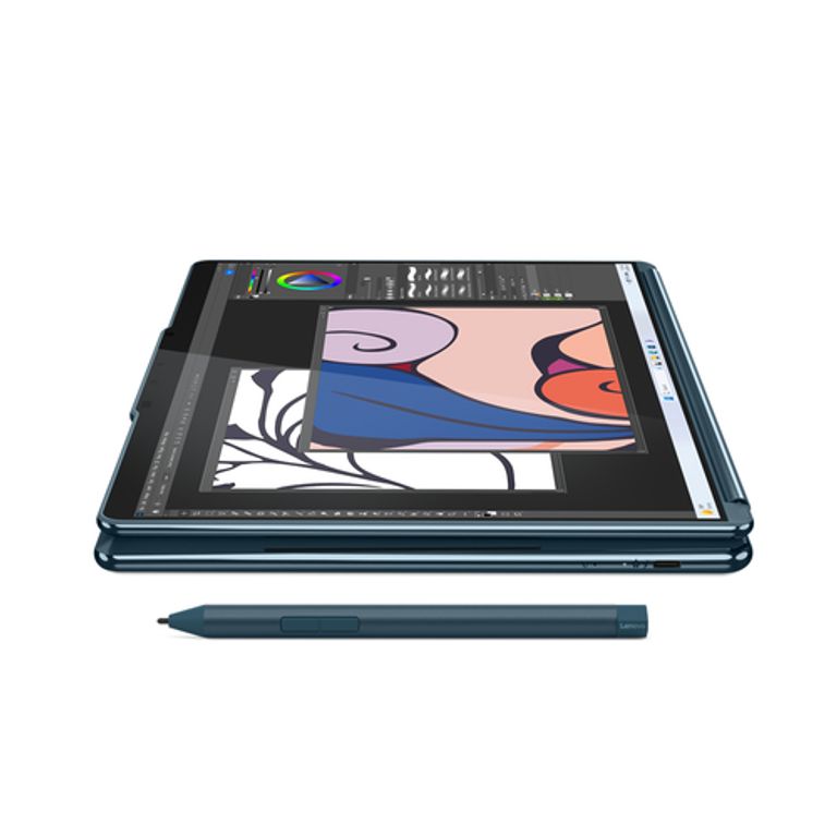Lenovo Yoga Book 9 13IMU9 Intel Core Ultra 7 155U Ibrido (2 in 1) 33,8 cm (13.3") Touch screen 2.8K 32 GB LPDDR5x-SDRAM 1 TB SSD Wi-Fi 6E (802.11ax) Windows 11 Home Colore foglia di tè_LENOVO_2_big-image