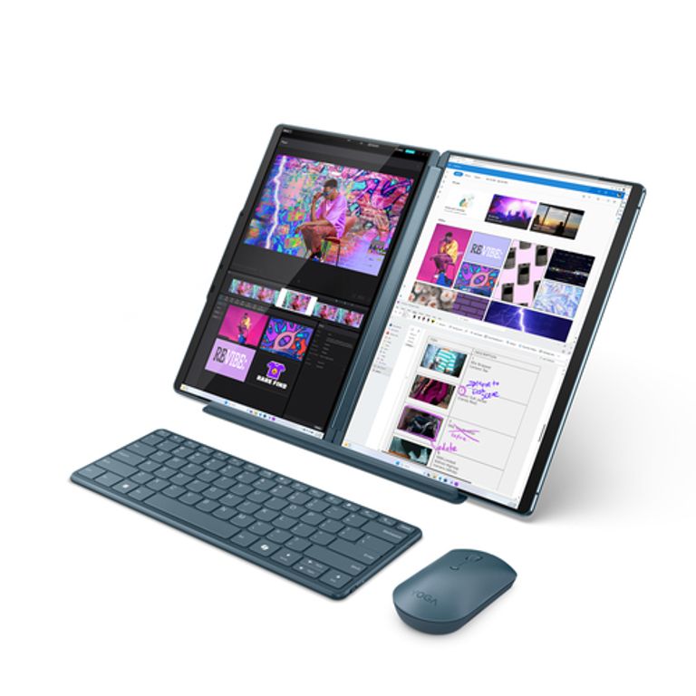 Lenovo Yoga Book 9 13IMU9 Intel Core Ultra 7 155U Ibrido (2 in 1) 33,8 cm (13.3") Touch screen 2.8K 32 GB LPDDR5x-SDRAM 1 TB SSD Wi-Fi 6E (802.11ax) Windows 11 Home Colore foglia di tè_LENOVO_4_big-image