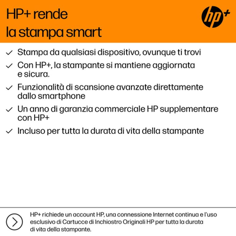 HP OfficeJet Pro Stampante multifunzione HP 8135e, Colore, Stampante per Casa, Stampa, copia, scansione, fax, idonea a HP Instant Ink; alimentatore automatico di documenti; touchscreen; Modalità silenziosa; Stampa tramite VPN con HP+_HP_9_big-image