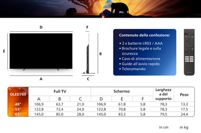 Philips Ambilight TV 48OLED769 48" 121cm 4K UHD Dolby Vision and Dolby Atmos Titan OS_PHILIPS_2_big-image
