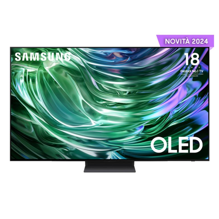 Samsung TV OLED 4K 77” QE77S90DAEXZT Smart TV Wi-Fi Graphite Black 2024, Processore NQ4 AI GEN2, Self-illuminating pixels, Laser Slim Design, Dolby Atmos_SAMSUNG_2_big-image