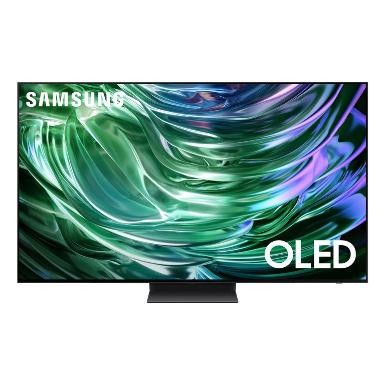 Samsung TV OLED 4K 77” QE77S90DAEXZT Smart TV Wi-Fi Graphite Black 2024, Processore NQ4 AI GEN2, Self-illuminating pixels, Laser Slim Design, Dolby Atmos_SAMSUNG_0_big-image