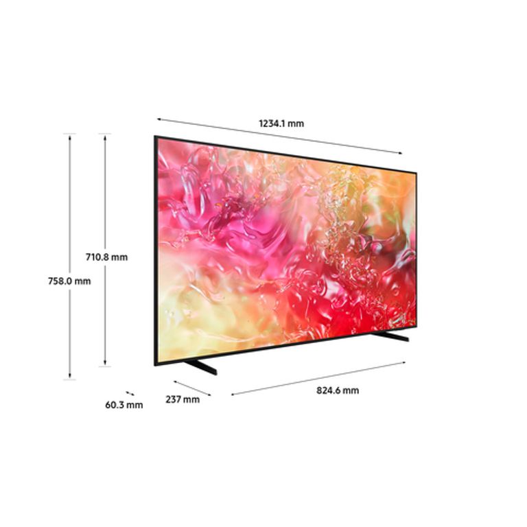 Samsung TV Crystal UHD 4K 55” UE55DU7170UXZT Smart TV Wi-Fi Black 2024, Processore Crystal 4K, 4K Upscaling, Slim Look Design, OTS Lite_SAMSUNG_4_big-image