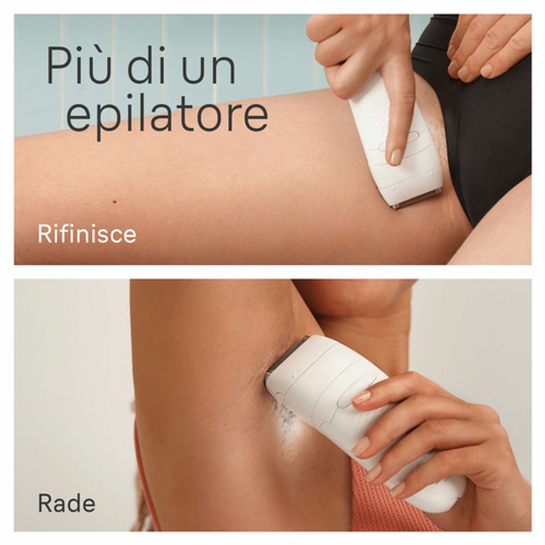Braun Silk-épil 5 5-030, Epilatore Elettrico Donna, Per Una Epilazione Semplice, Bianco/Rosa_BRAUN_5_big-image