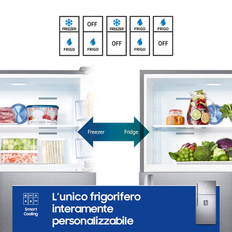 Samsung RT62K711RSL frigorifero con congelatore Libera installazione 620 L E Acciaio inox_SAMSUNG_7_big-image