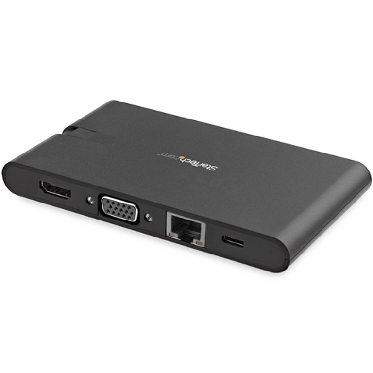 StarTech.com Adattatore Multi-porta USB-C con HDMI e VGA per portatili - 3x USB 3.0 - Lettore Schede SD - PD 3.0 - Cavo integrato_STARTECH.COM_2_big-image