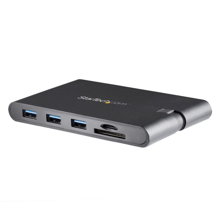 StarTech.com Adattatore Multi-porta USB-C con HDMI e VGA per portatili - 3x USB 3.0 - Lettore Schede SD - PD 3.0 - Cavo integrato_STARTECH.COM_0_big-image