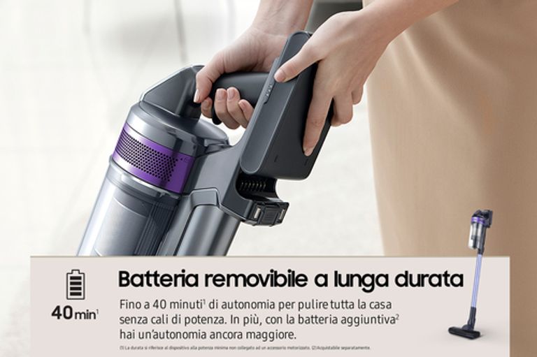 Samsung Aspirapolvere senza filo Jet™ 60 turbo 150W VS15A6031R4_SAMSUNG_7_big-image