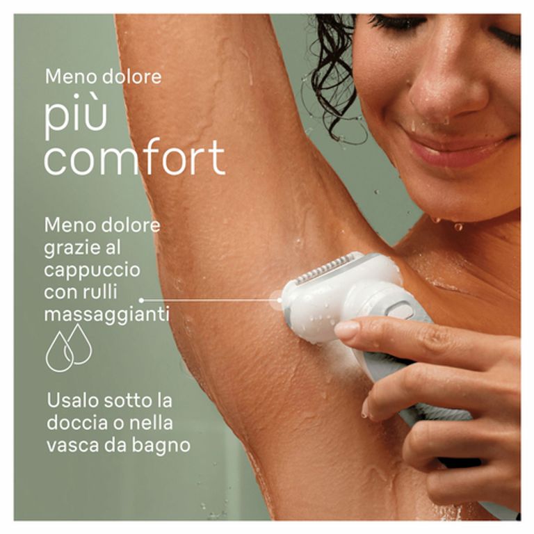 Braun Silk-épil 9 9-061, Epilatore Elettrico Donna Per Una Epilazione Facile, Pelle Liscia a Lungo, Bianco/Argento_BRAUN_5_big-image