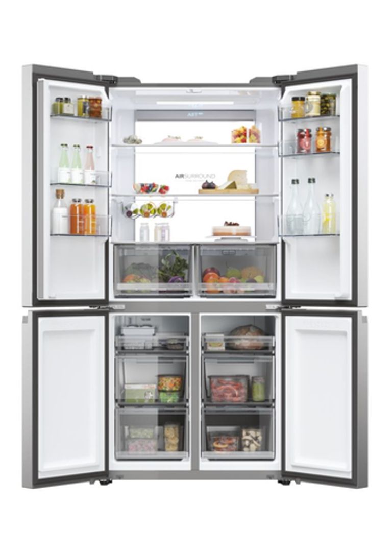Haier Cube 90 Serie 7 HCR79F19ENMM frigorifero side-by-side Libera installazione 646 L E Platino, Acciaio inossidabile_HAIER_14_big-image