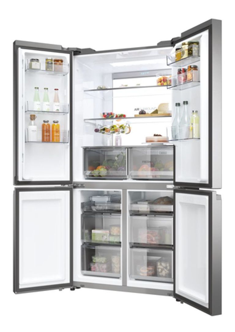 Haier Cube 90 Serie 7 HCR79F19ENMM frigorifero side-by-side Libera installazione 646 L E Platino, Acciaio inossidabile_HAIER_18_big-image