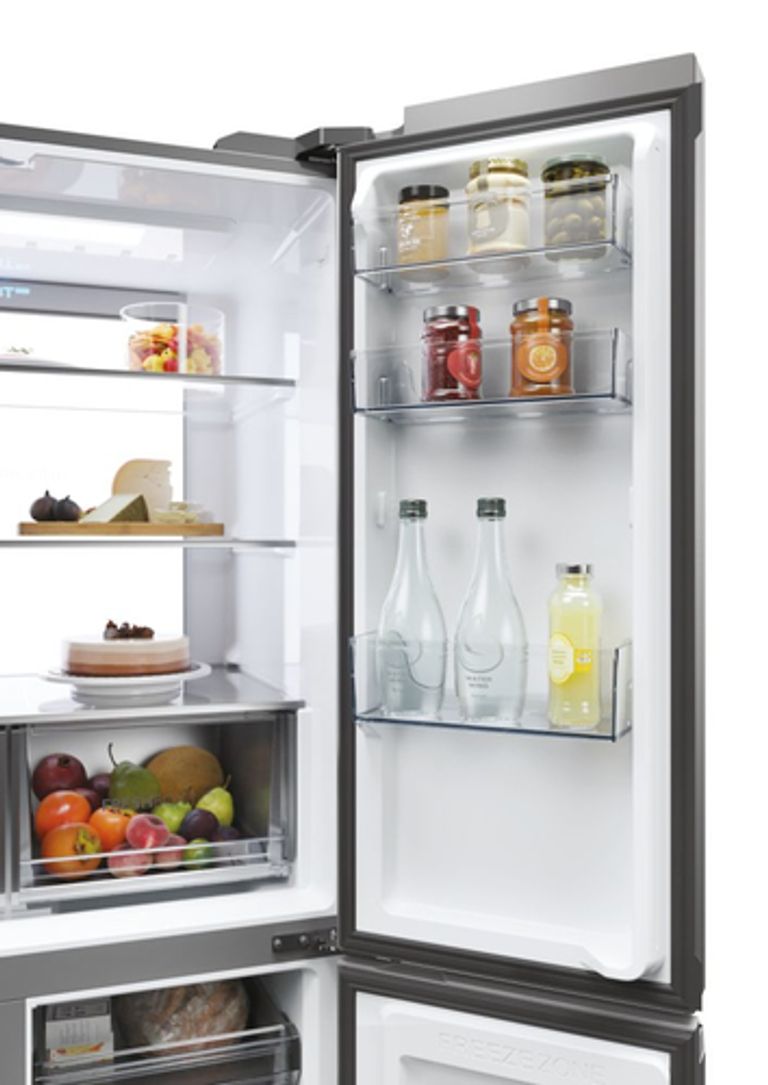 Haier Cube 90 Serie 7 HCR79F19ENMM frigorifero side-by-side Libera installazione 646 L E Platino, Acciaio inossidabile_HAIER_22_big-image