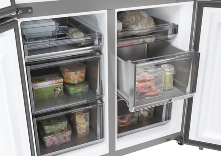 Haier Cube 90 Serie 7 HCR79F19ENMM frigorifero side-by-side Libera installazione 646 L E Platino, Acciaio inossidabile_HAIER_23_big-image