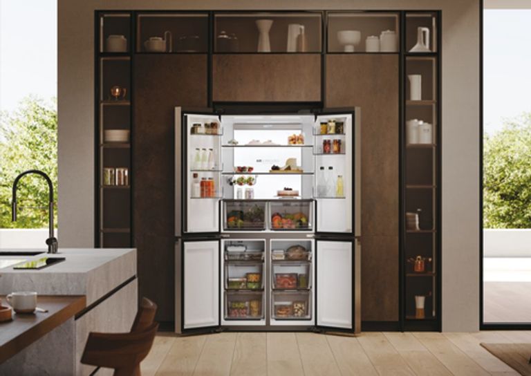 Haier Cube 90 Serie 7 HCR79F19ENMM frigorifero side-by-side Libera installazione 646 L E Platino, Acciaio inossidabile_HAIER_25_big-image